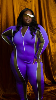 Pretty In Purple Tracksuit